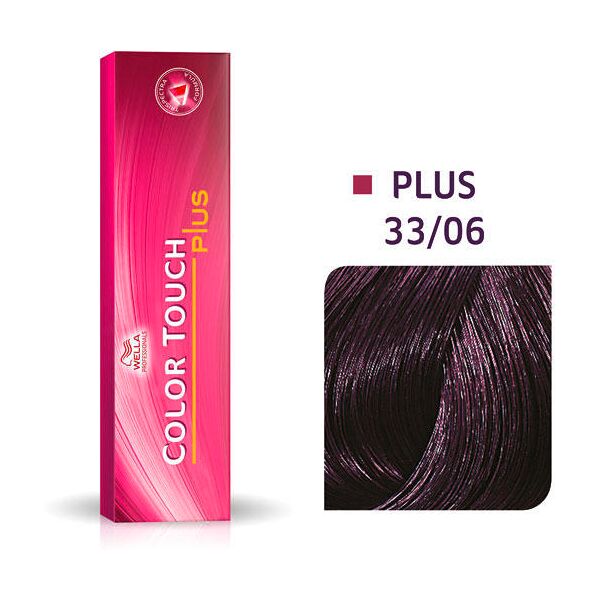 wella color touch plus 33/06 marrone scuro intenso viola naturale