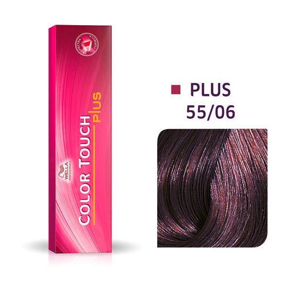 wella color touch plus 55/06 marrone chiaro intenso viola naturale