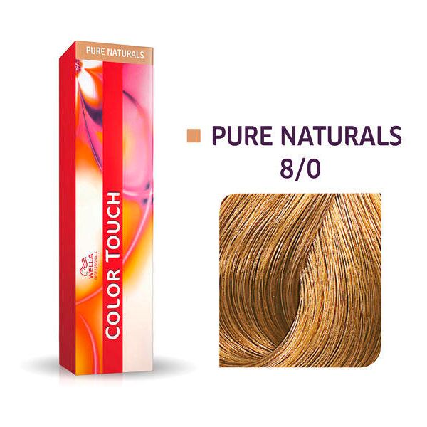 wella color touch pure naturals 8/0 biondo chiaro