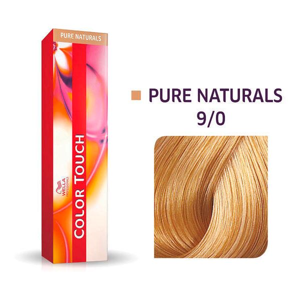 wella color touch pure naturals 9/0 biondo chiaro