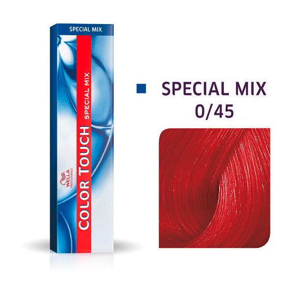 wella color touch special mix 0/45 mogano rosso