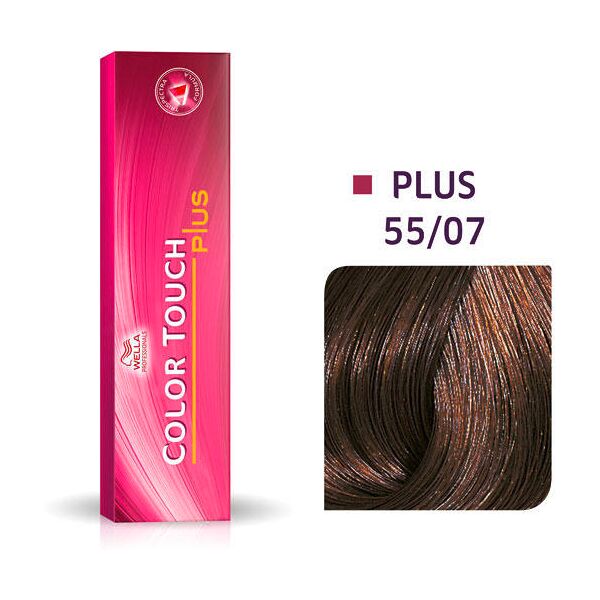 wella color touch plus 55/07 marrone chiaro intensivo marrone naturale