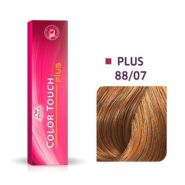 wella color touch plus 88/07 biondo chiaro intensivo marrone naturale