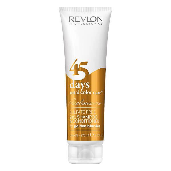 revlon professional revlonissimo 45 days total color care golden blondes, 275 ml