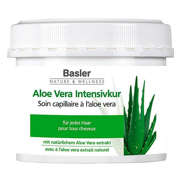 basler nature & wellness trattamento intensivo all'aloe vera lattina 500 ml