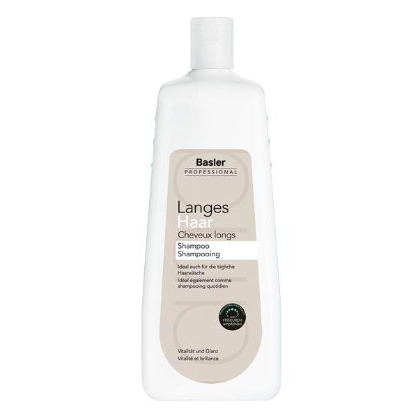 basler shampoo per capelli lunghi bottiglia economica da 1 litro