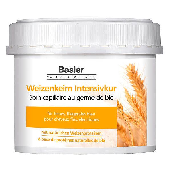 basler nature & wellness trattamento intensivo al germe di grano lattina 500 ml