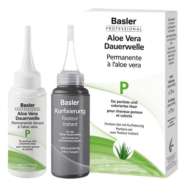 basler aloe vera perm set p, per capelli porosi e colorati