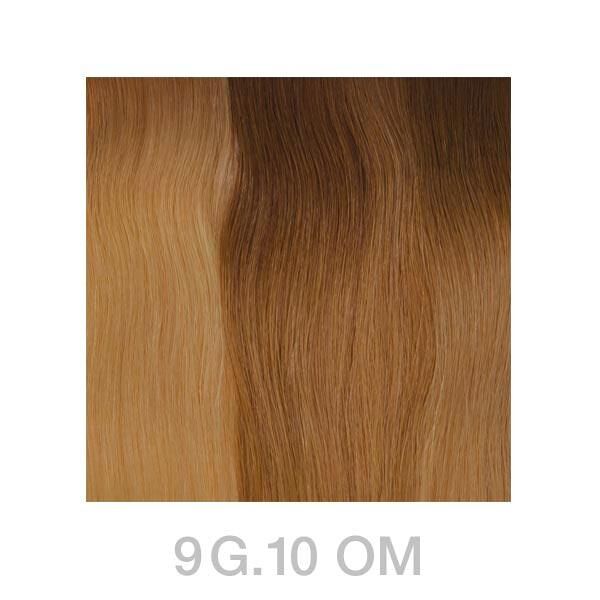 balmain tape extensions + clip-strip 40 cm 9g.10 om light gold blonde ombre