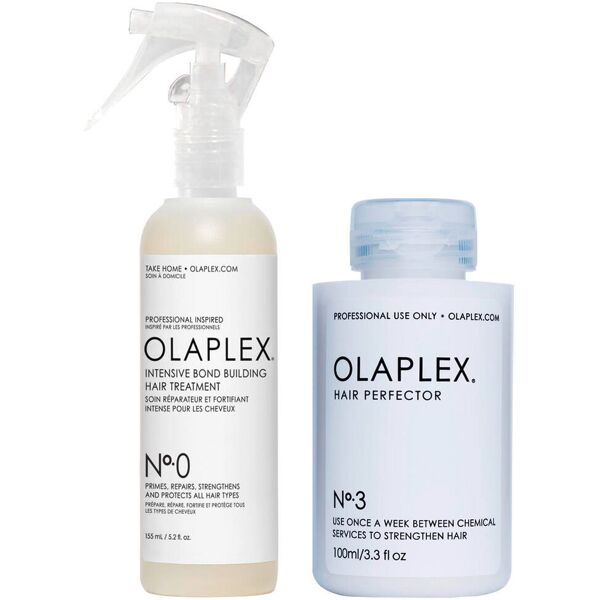 olaplex set di cura no. 0 + no. 3