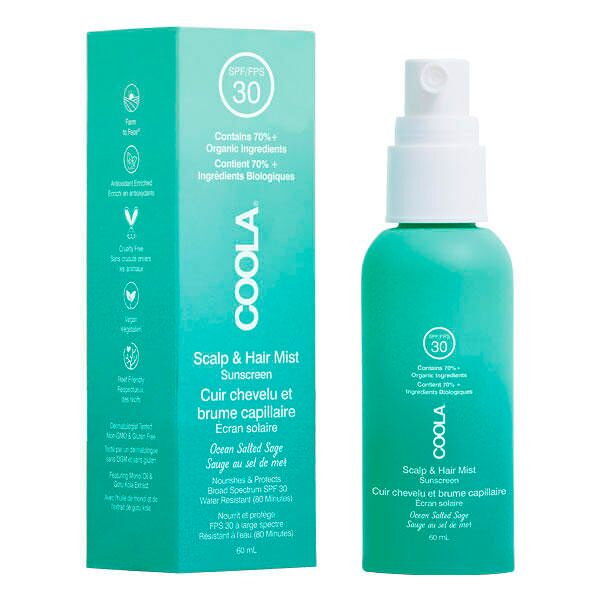 coola classic spf 30 organic scalp & hair mist 60 ml