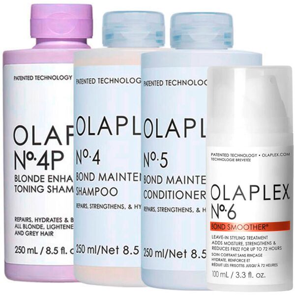 olaplex blond profi care set no. 4p + no. 4 + no. 5 + no. 6