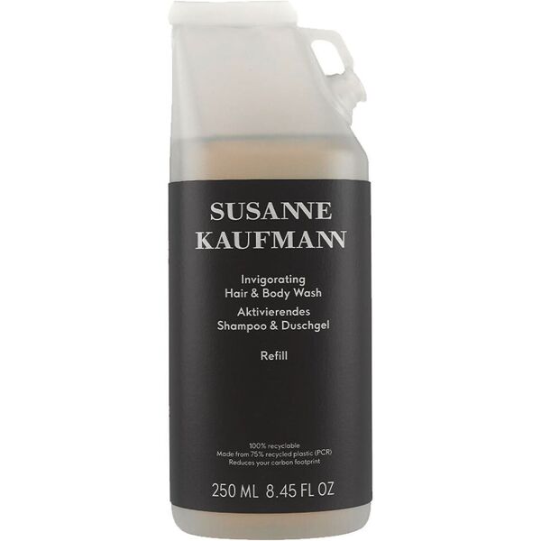 susanne kaufmann aktivierendes shampoo & duschgel refill - invigorating hair & body wash refill 250 ml