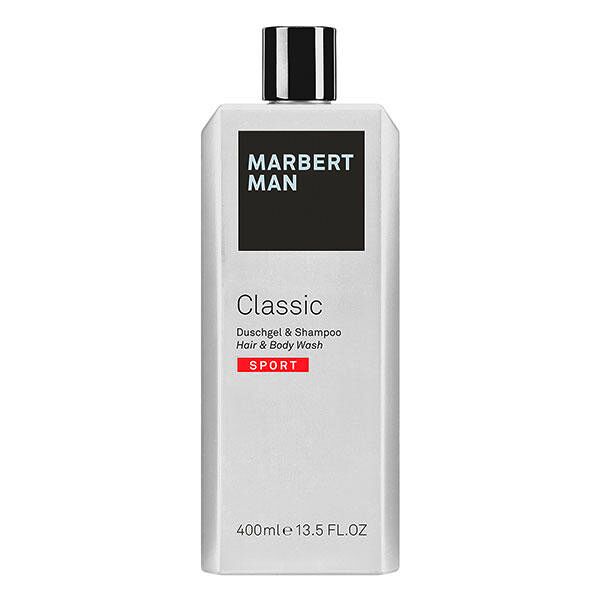 marbert man classic sport duschgel & shampoo 400 ml