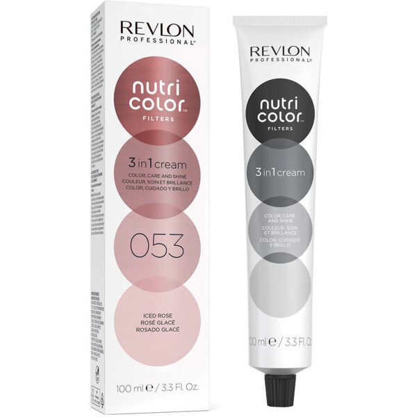 revlon professional nutri color filter tube 053 iced rose 100 ml