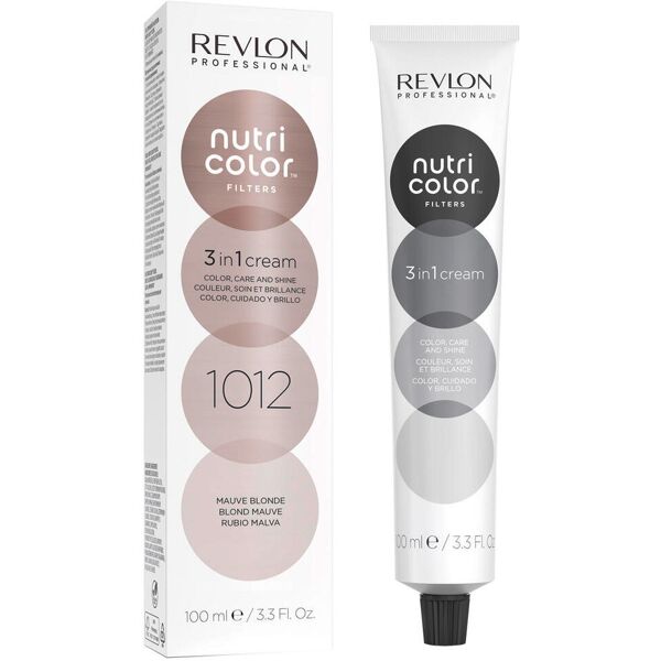 revlon professional nutri color filter tube 1012 mauve blonde 100 ml