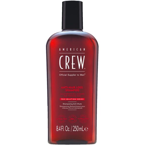 american crew anti-hair loss shampoo scalp refreshing shampoo for thinning hair 250 ml