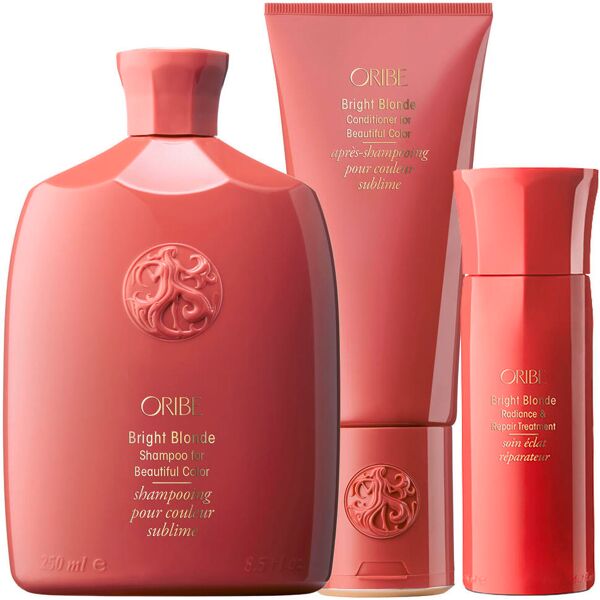 oribe bright blonde radiance & repair trio-set