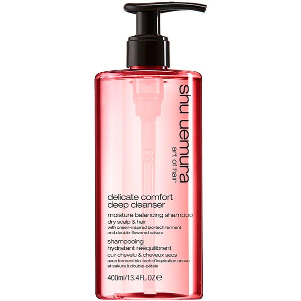 shu uemura cleansing oil delicate comfort deep cleanser 400 ml