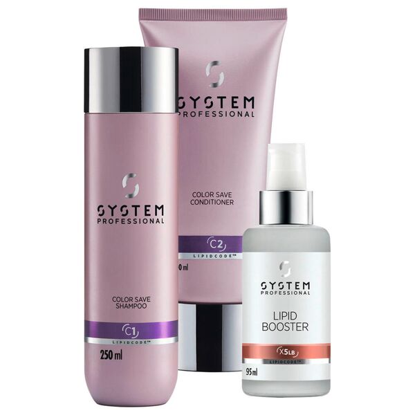 system professional set care boost cognac lucido