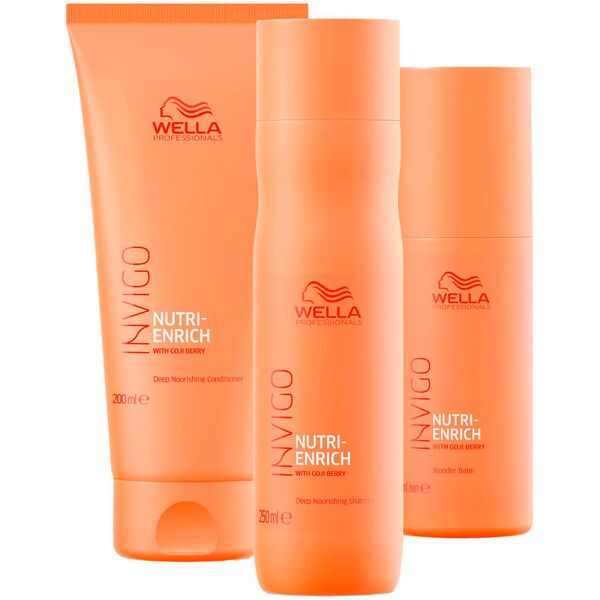 wella set di prodotti per la cura sunkissed sombre