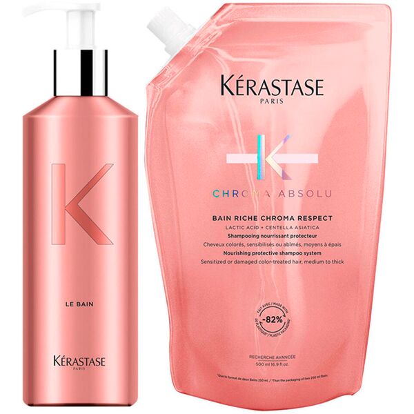 kérastase chroma absolu bain riche chroma respect set