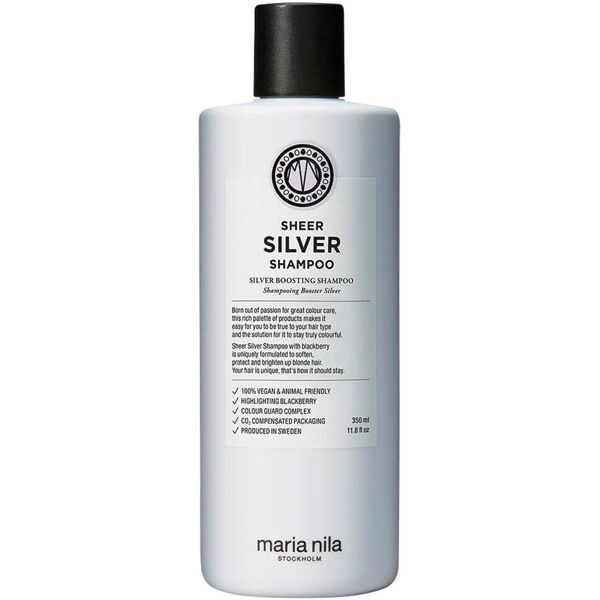 maria nila sheer silver shampoo 350 ml