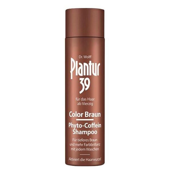 plantur 39 colore braun phyto-caffeine shampoo 250 ml