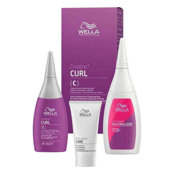 wella creatine+ curl hair kit c/s - per capelli colorati e sensibili