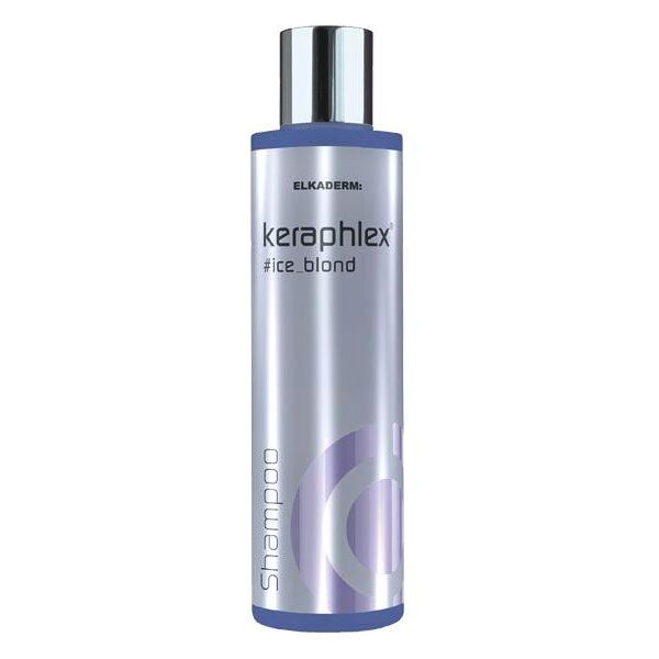 elkaderm keraphlex #ice_blond shampoo 200 ml