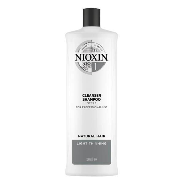 nioxin system 1 cleanser shampoo step 1 1 litro