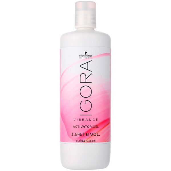 schwarzkopf professional igora vibrance activator gel 1,9 % - 6 vol., 1 liter