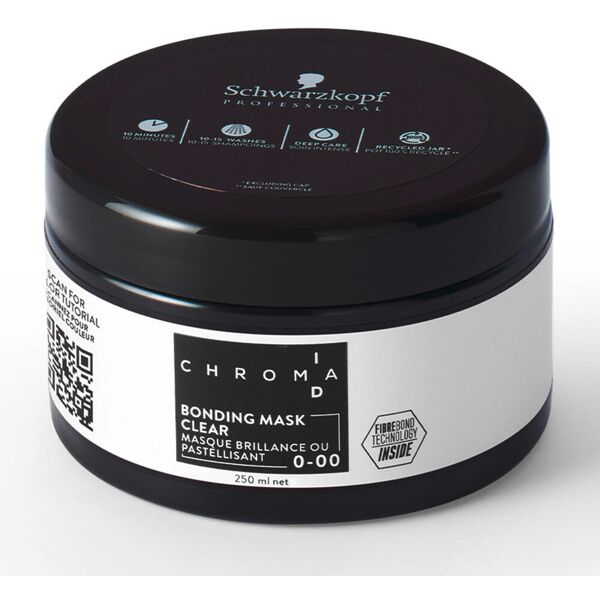 schwarzkopf professional chroma id bonding color mask 0-00 clear 250 ml