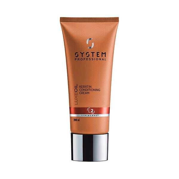 system professional luxeoil l2 keratin conditioning cream 200 ml