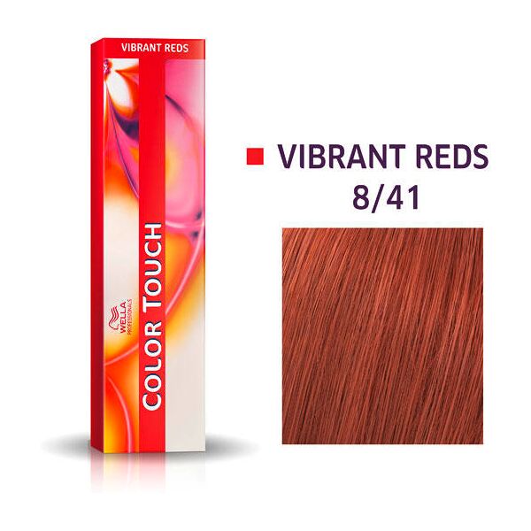 wella color touch vibrant reds 8/41 frassino rosso biondo chiaro