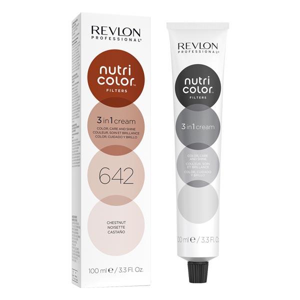 revlon professional nutri color filter tube 642 dunkelblond kupfer irisé 100 ml