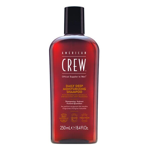 american crew daily deep moisturizing shampoo 250 ml