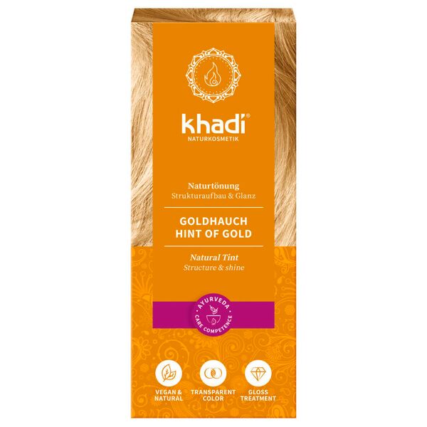 khadi pianta colore dei capelli gold breeze 100 g