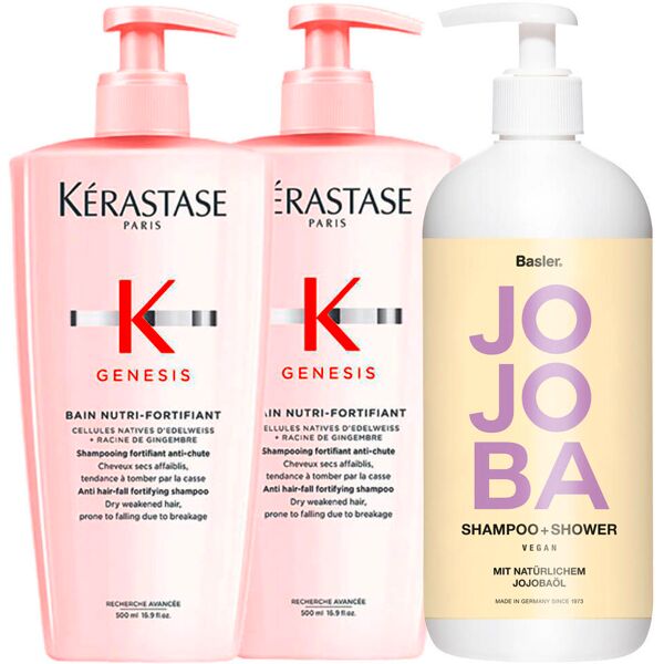 kérastase genesis bain nutri-fortifiant bundle 3 x 500 ml