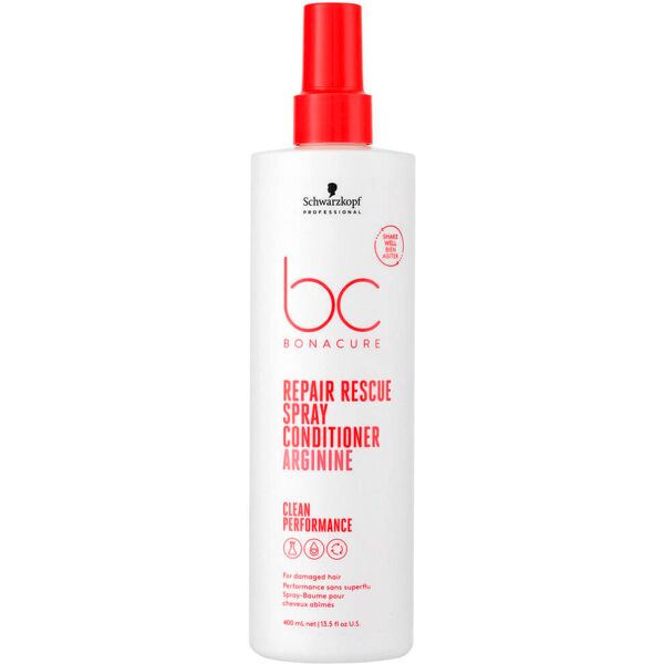 schwarzkopf professional bc bonacure repair rescue spray conditioner 400 ml