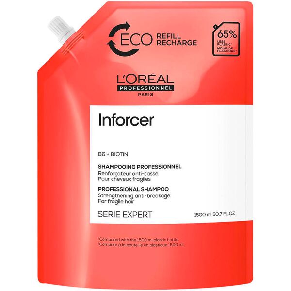 l'oréal professionnel paris serie expert inforcer professional shampoo refill 1,5 litri