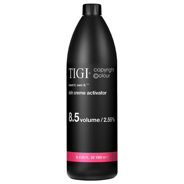 tigi copyright colour rich creme activator 2,55 % - 8,5 vol. 1 liter