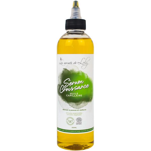 les secrets de loly sérum croissance huile capillaire 250 ml