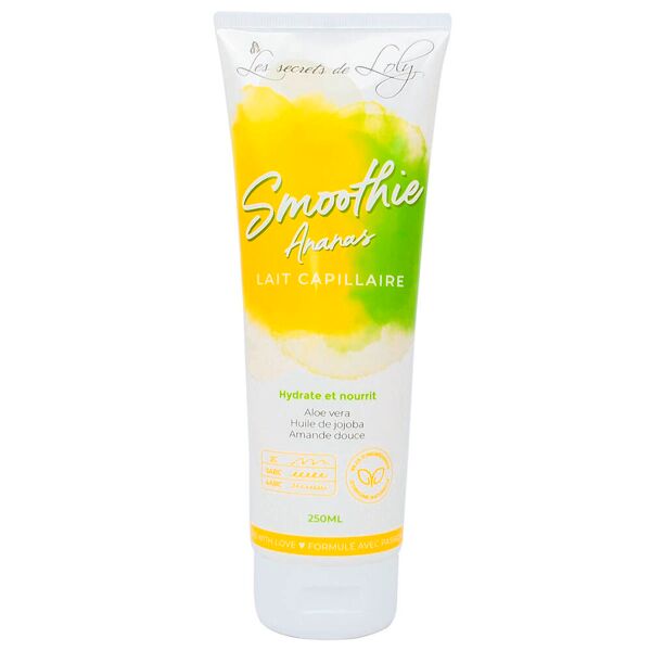 les secrets de loly smoothies ananas lait capillaire 250 ml