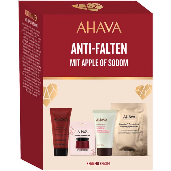 ahava conoscere il set antirughe con apple of sodom