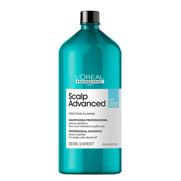l'oréal professionnel paris serie expert scalp advanced anti-dandruff dermo-clarifier shampoo 1,5 liter