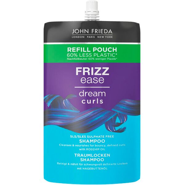 john frieda frizz ease riccia da sogno - ricarica di shampoo 500 ml