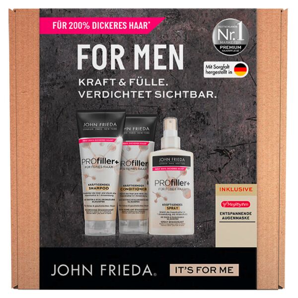 john frieda profiller+ for men set