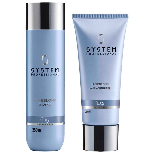 system professional luxeblond care duo