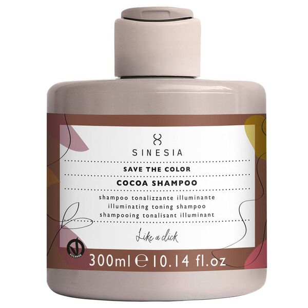 sinesia save the color cocoa shampoo 300 ml
